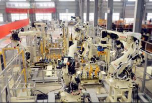 一汽丰田机舱前纵梁